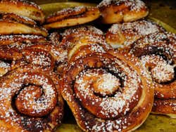 Swedish cinnamon roll