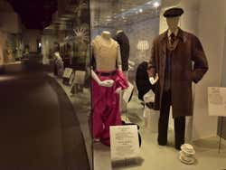 A display of clothes in the Nordic Museum